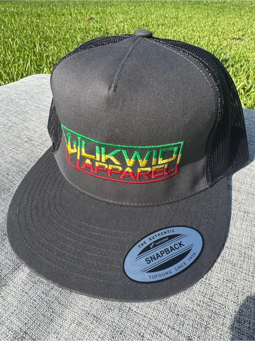 Likwid Apparel The Classic Black Cap with Gold Embroidered Label